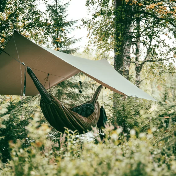Rain tarps for hammocks