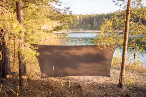 Rain tarps for hammocks