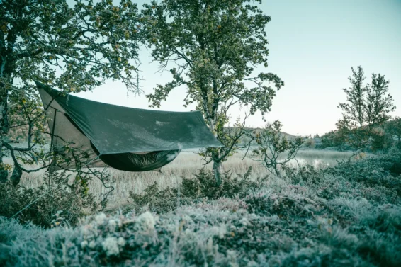 Rain tarps for hammocks